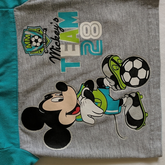 disney mickey mouse top bundle bodysuit & t-shirt 6 months baby boy - Picture 8 of 8